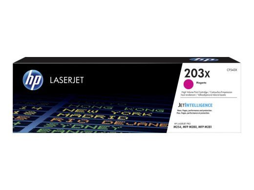 HP 203X magenta tooner CF543X 2500-leheküljelisele