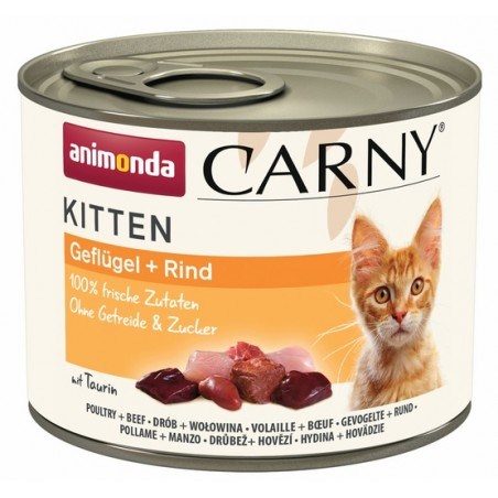 ANIMONDA Carny Kitten Poultry Beef - märgkassitoit - 200 g