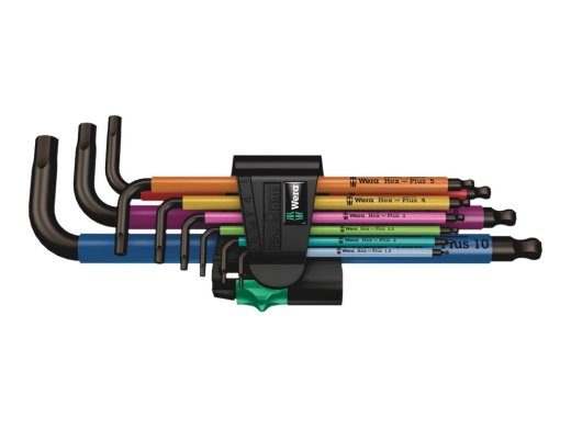 Wera 950/9 Hex-Plus L Pihvlikomplekt 9 Tükki