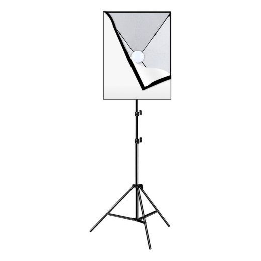 Puluz LED pehmedbox 50x70cm, statiiv, LED-lambi 1 tk PU5070EU stuudiokompleks