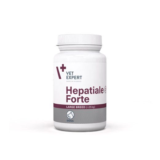 VETEXPERT Hepatiale Forte didelėms veislėms - šunų papildai - 40 tablečių