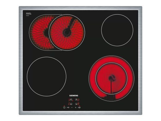 Siemens iQ300 ET645HN17E Keraamiline Plaadipind Must/Roostevaba Teras
