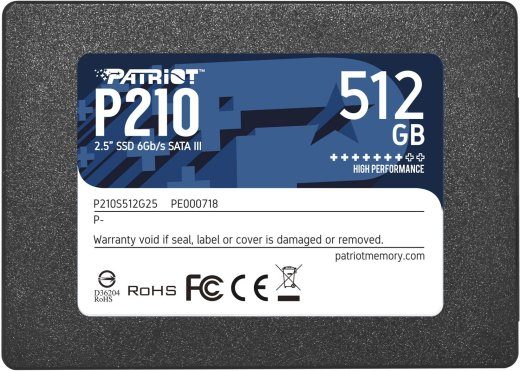 Patriot Memory P210 2.5" 512 Serial ATA III