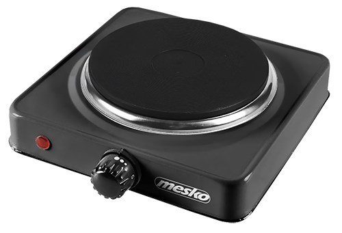 Mesko Home MS 6508 kaitlentė Juoda Paviršinė Uždaryta plokštė 1 zona(-os)