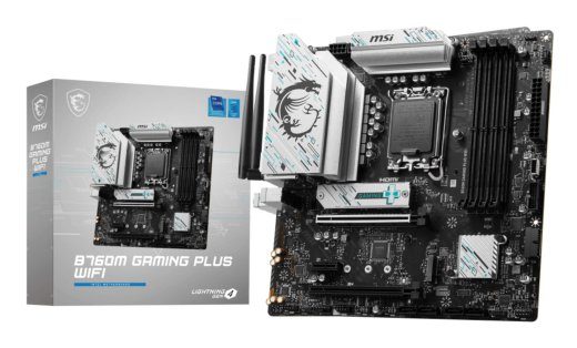Emaplaat MSI Intel B760 Express LGA1700 Micro-ATX Mälu DDR5 Mälupesi 4 1xPCI-Express 3.0 1x 1xPCI-Express 4.0 4x 1xPCI-Express 4.0 16x 2xM.2...