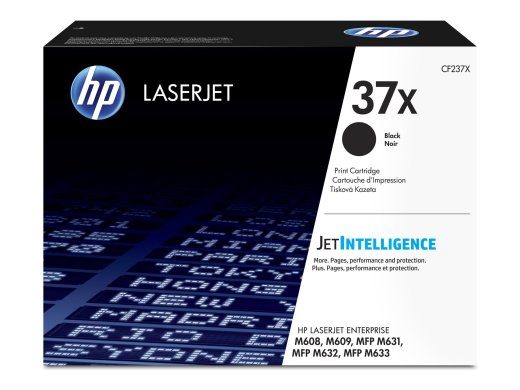 HP 37X must 25000-leheküljelise toner