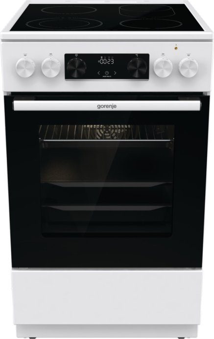 Gorenje GECS5C70WA pliit Vabaseisev pliit Keerdupliidiplaat Valge A
