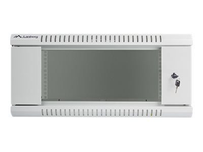LANBERG WF01-6604-10S seinale kinnitatav riiul 19 tolli lahtikeeratud lapack 4U/600x600mm hall