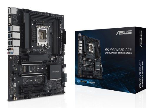 ASUS PRO WS W680-ACE Intel W680 LGA 1700 ATX emalaard