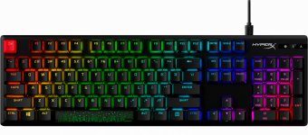 HyperX Alloy Origins PBT HX Aqua mechaninė žaidimų klaviatūra