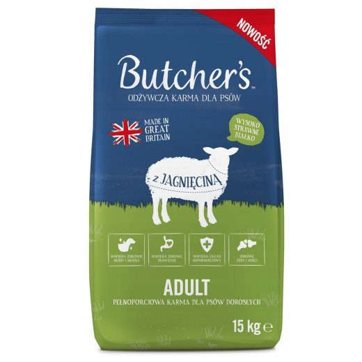 Butcher's Original Lamb dry dog food 15kg