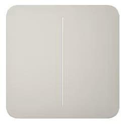 SMART SOLOBUTTON 2GANG/OYSTER 46020 AJAX