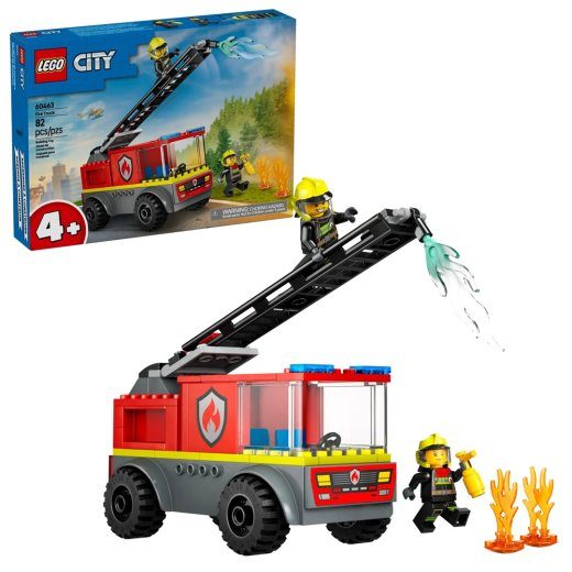 LEGO City 60463 Tuletõrjeauto redeliga