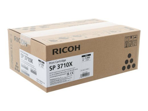 Ricoh SP 3710X Must 7000-lehe Toner 408285