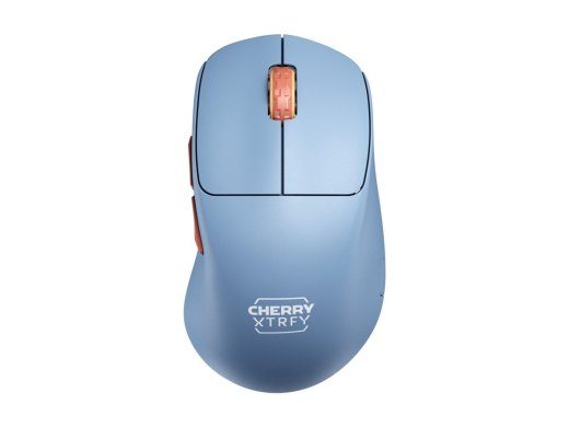 CHERRY Xtrfy M64 Optinė Belaidė Mėlyna