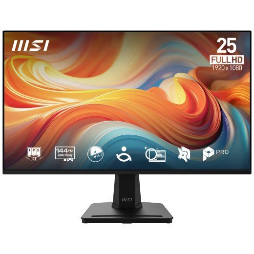 MSI Pro MP251 E14L kompiuterio monitorius 62,2 cm (24,5") 1920 x 1080 pikselių Full HD juodas