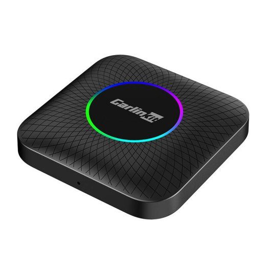 Carlinkit TBOX PLUS LED Belaidis adapteris, 4G/64G, Apple Carplay/Android Auto (juoda)
