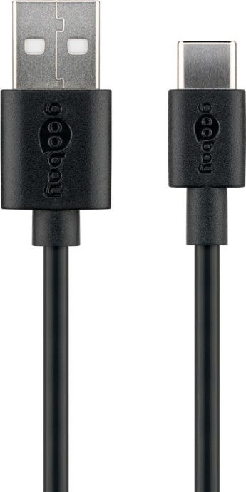 Goobay USB-C laadimis- ja sünkroonimiskaabel 45735 USB-C to USB-A