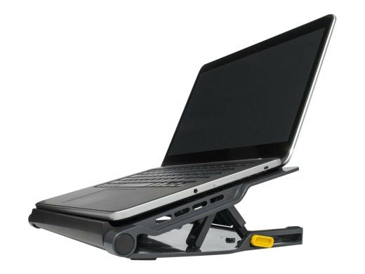 Targus Stand Chill Mat with 4 USB-A Port Hub - for up to 16-inch Laptops Black/Grey