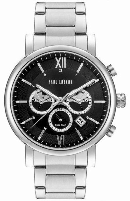 PAUL LORENS Meeste kell PL20017B-1C1 / must