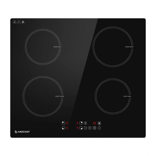 AMZCHEF CE-T-74IB4xyzf-CS 4 zonų indukcijos viryklė