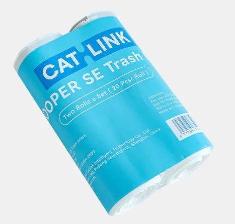 KAČIŲ TUALETO DĖŽĖ PRIEDAS ŠLAPDUBINIŲ MAIŠELIAI/2 RITINĖLIAI CL-TB-01 CATLINK