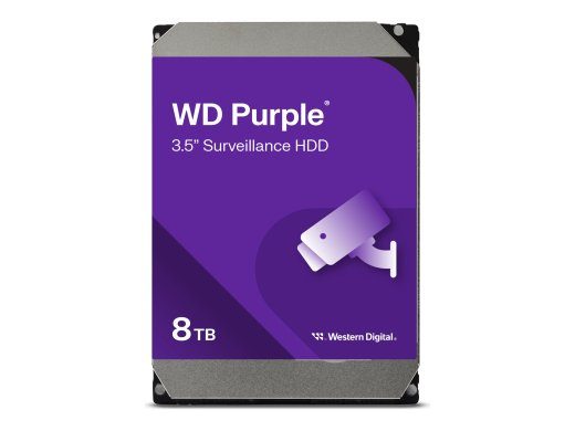 WD Purple kõvaketas WD85PURZ 8TB 3.5 Serial ATA-600 5640rpm