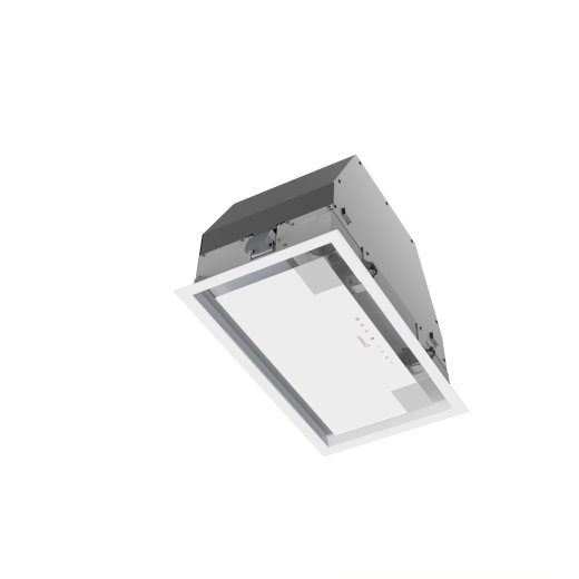 Cata Gartraukis GC DUAL A 45 XGWH Skydlentė Energijos efektyvumo klasė A Plotis 45 cm 820 m³/h Liečiamasis valdymas LED Baltas stiklas