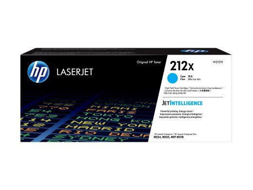 HP 212X Tsüaan 10000 Lehekülge Toner W2121X