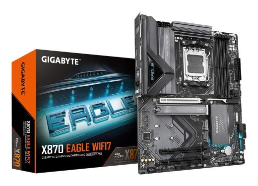 Emaplaat GIGABYTE AMD X870 SAM5 ATX Mälu DDR5 Mälupesi 4 2xPCI-Express 3.0 1x 1xPCI-Express 5.0 16x 3xM.2 1xHDMI 4xUSB 2.0 4xUSB 3.2 2xUSB-C