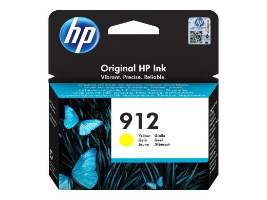 HP 912 kollane 315-lehekülje tindipatruun 3YL79AE