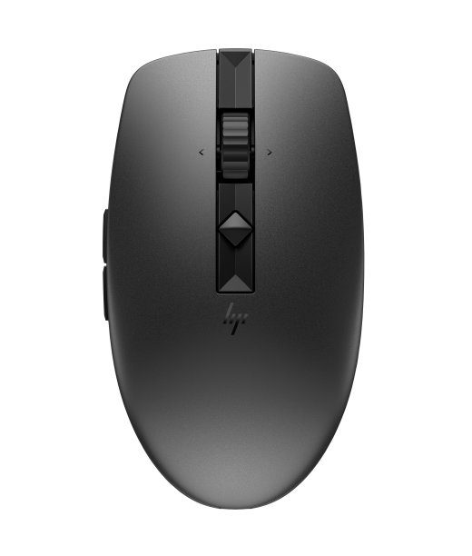 HP 715 belaidė Bluetooth pelė - Daugiavertė, programuojama, 4 krypčių slinkimas, įkraunama - juoda