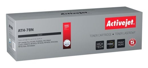 Activejet ATH-78N Toon (asendaja HP 78A CE278A, Canon CRG-728; Supreme; 2100 lehekülge; must)