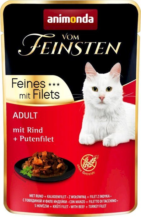 ANIMONDA vom Feinsten Vein, türkise filee - märgkassitoit - 85 g