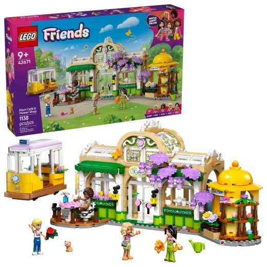 LEGO FRIENDS 42671 Taimede kafe ja lillepood