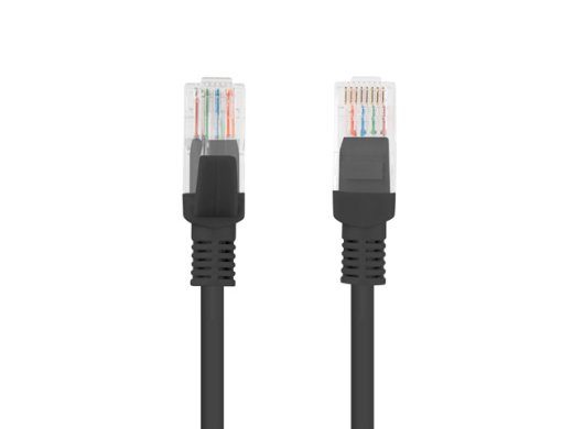 Lanberg Patchcord CAT.5E UTP Fluke Passed PCU5-10CC-2000-BK 20 m must