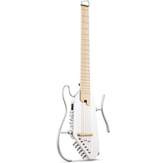 Donner Hush I Pro Balta - elektroakustinė gitara