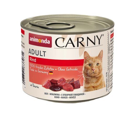 ANIMONDA Carny Adult Beef - wet cat food - 200g