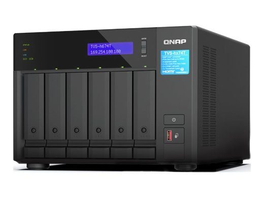 QNAP TVS-H674T 6-ahelaline Salvestussüsteem