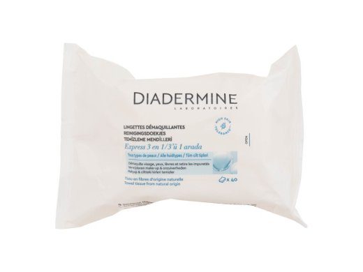 Diadermine Express puhastusrätikud 40tk