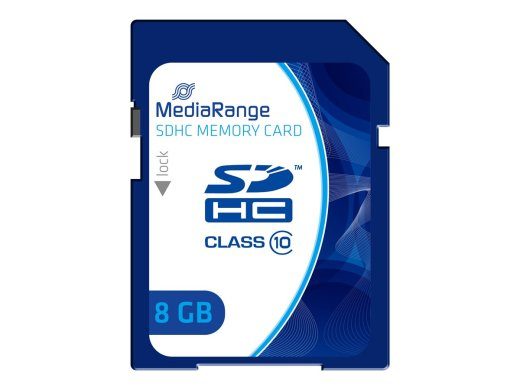 MediaRange 8GB SDHC 15MB/s