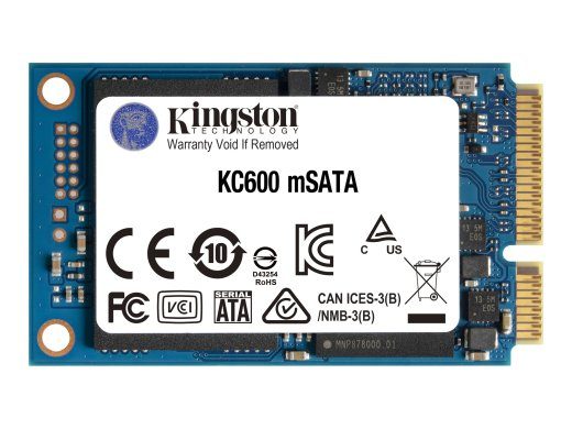 Kingston SSD KC600 512GB mSATA SATA-600