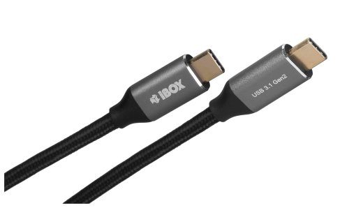 I-BOX USB C USB C-ni, 1 m USB-kaabel 3.2 Gen 2 (3.1 Gen 2) must