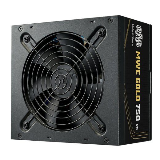 Cooler Master MWE Gold V3 ATX 3.1 toiteallikas 750Watt 80+ Gold
