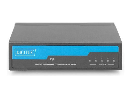 DIGITUS 5-portine Gigabit Ethernet lüliti