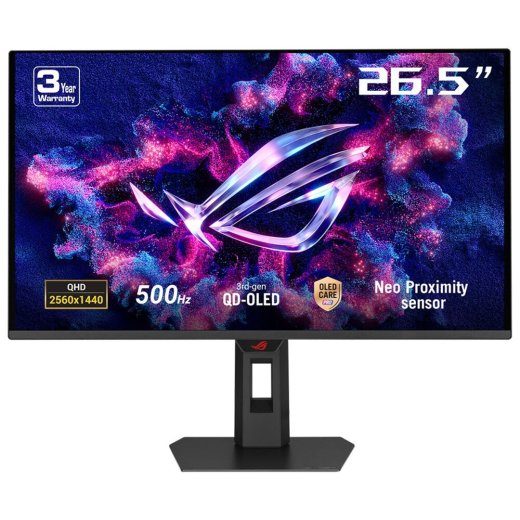 ASUS ROG Strix OLED XG27AQDPG Monitor 67.3 cm (26.5") Wide Quad HD QD-OLED Must