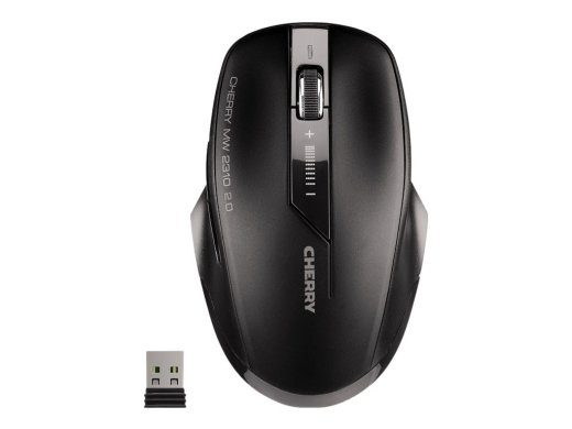 CHERRY MW 2310 2.0 optinė belaidė pelė juoda