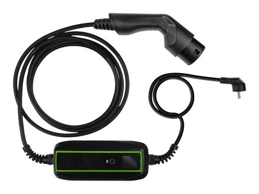 GREENCELL laadija auto GC EV PowerCable 3.6kW Schuko - Tüüp 2 elektrautode ja sisekütusega hübriidautode laadimiseks