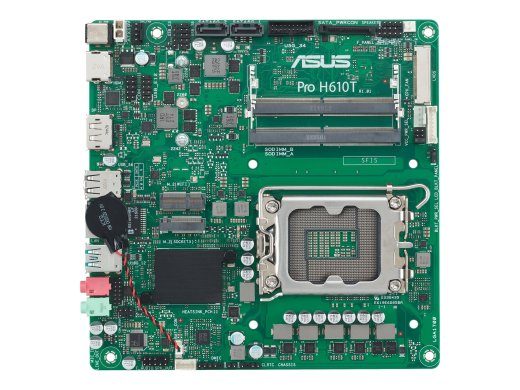ASUS Pro H610T-CSM Mini ITX Intel H610 pesa