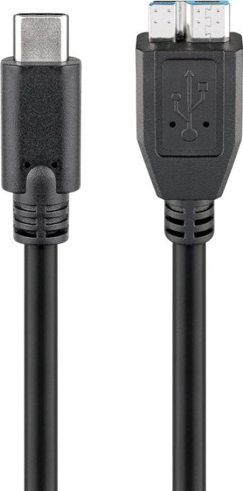 Goobay ümmargune USB-C to micro-B 3.0 kabel 67995 USB-C (mees)